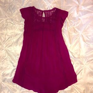 NWOT Ladies magenta tunic
